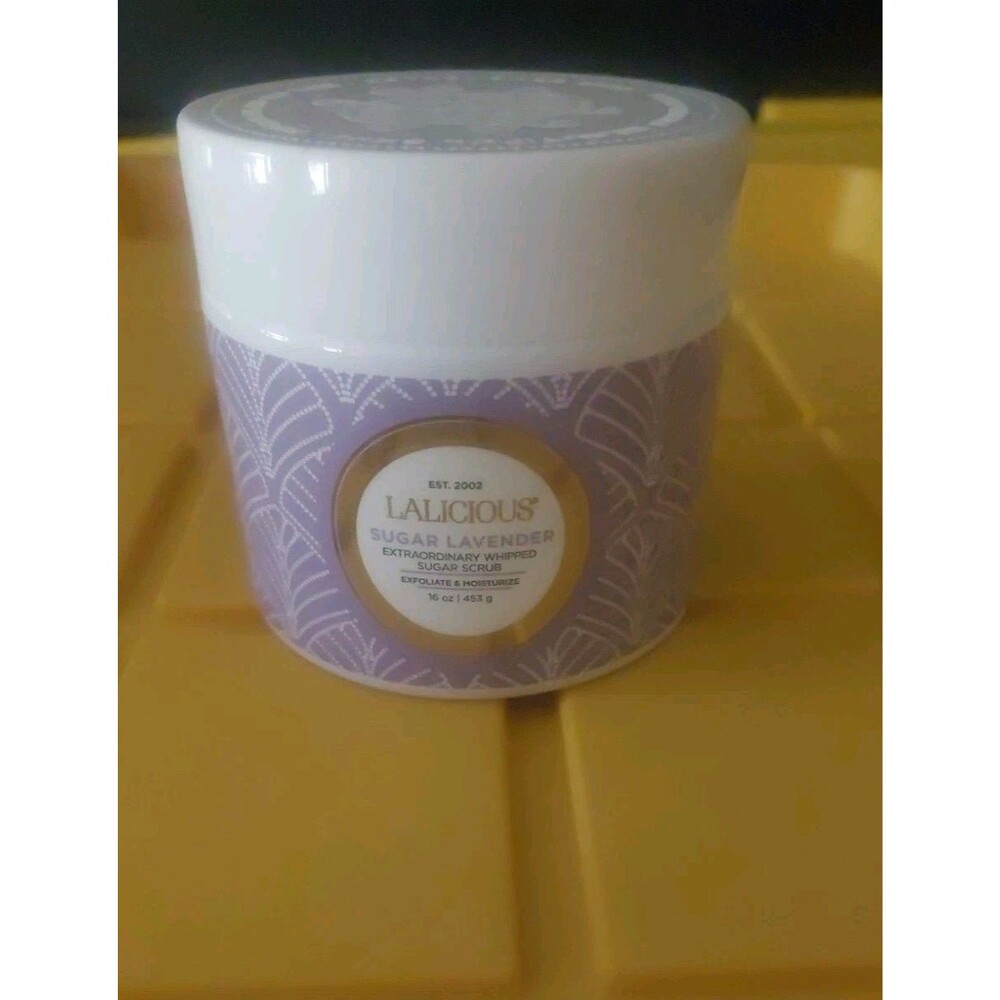 Lalicious Sugar Laverder Scrub 16 Oz Sealed